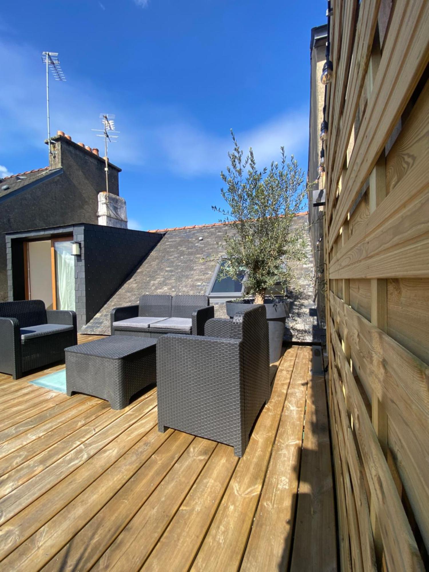 Ferienwohnung Duplex La Parenthese Bretonne Auray Exterior foto